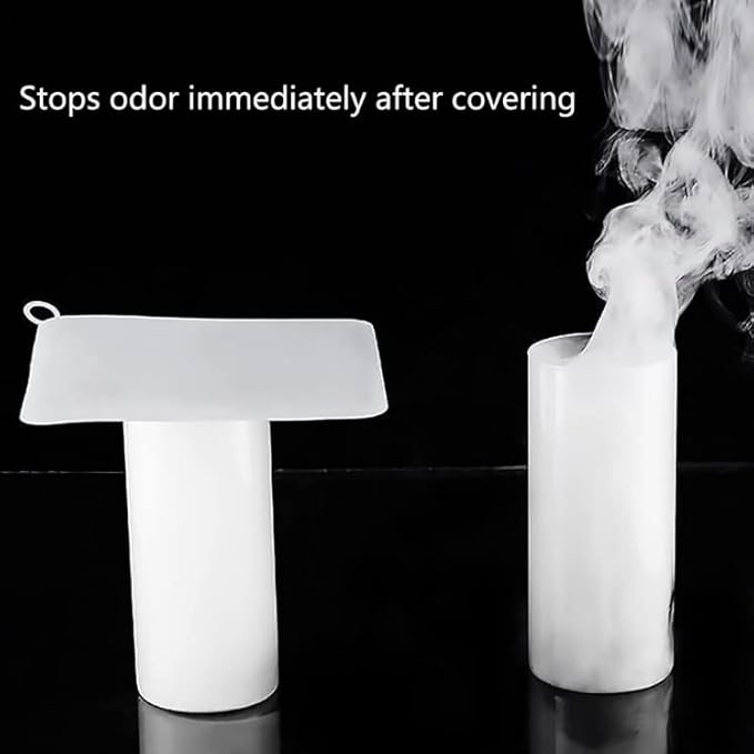 Silicone Tub Stopper Floor Drain Cover, 2 Pieces Sewer Anti-Odor Mat Deodorizing Drain Plugs for Kitchen, Bathroom and Laundry(6 x 6inch)