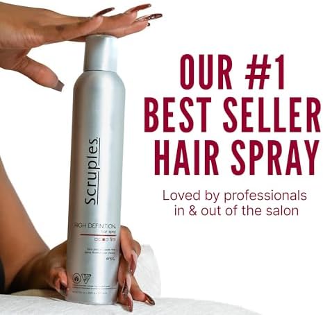Scruples Hair Spray for Women & Men, Volumizing Hairspray, 10.6 oz, 2 Pack