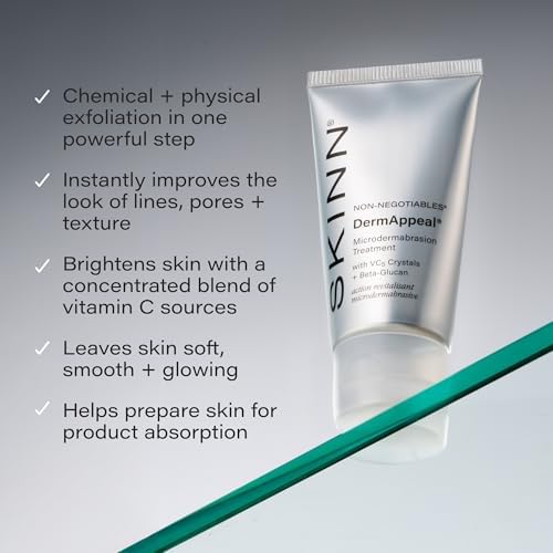 SKINN DermAppeal® Microdermabrasion Facial Scrub for Men & Women - 2oz