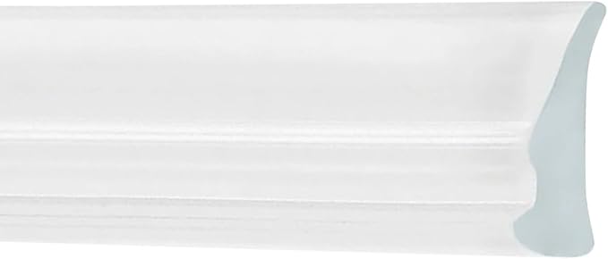 5M Alloy Window Sealing Strip Card Slot Gap Seal PVC Door Dustproof Sound Insulation Weatherstrip Home Hardware,Transparent-4.5mm