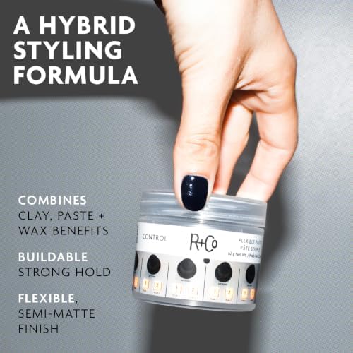 R+Co CONTROL Flexible Paste, 2.2 oz/62 G, Relative Paradise Scent
