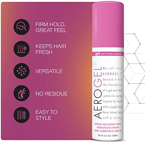 TRIDESIGN Aerogel Strong Hold Volumizing Hair Spray - 3 oz, 1 Pack