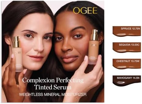 Ogee Complexion Perfecting Liquid Foundation - Mahogany 14.5N