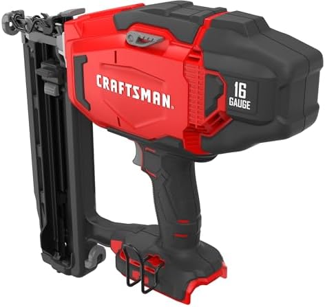 CRAFTSMAN V20 Cordless Finish Nailer, 16 Gauge, Bare Tool Only (CMCN616B)