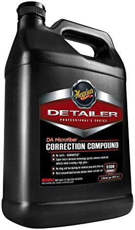 Meguiar's Pro D300 Detailer DA Microfiber Correction Compound, 1gal