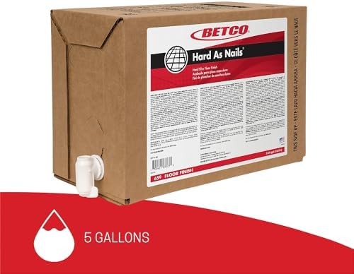 Betco® Hard As Nails® Floor Finish, 5 Gallons