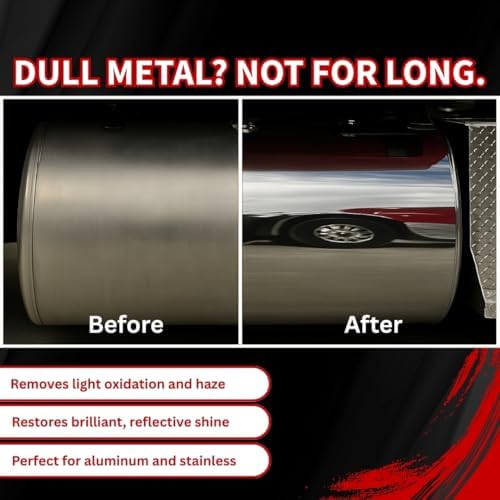 Renegade EZ Red Sprayable Metal Polish, Aluminum & Stainless Steel, 24 oz