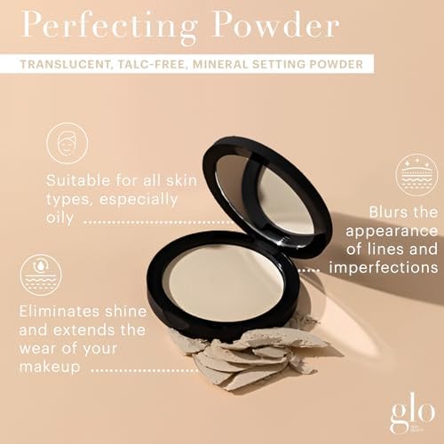 Glo Skin Beauty Perfecting Translucent Mineral Setting Powder, Matte