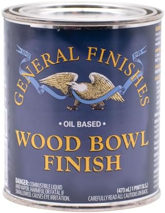General Finishes Wood Bowl Finish, 1 Pint