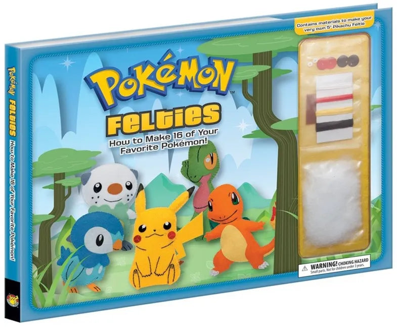 Pokemon Felties: How to Make 16 of Your Favorite Pokemon - Hardcover