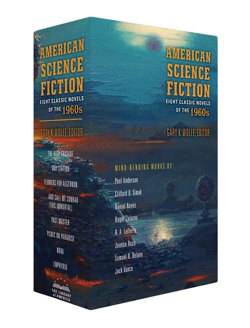 American Science Fiction: Eight Classic Novels of the 1960s (Boxed Set): The High Crusade / Way Station / Flowers for Algernon / ... and Call Me Conra - Hardcover