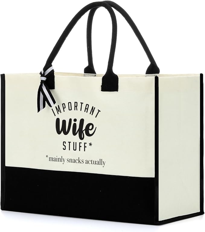 FORBIDDEN PAPER Gifts Tote Bag Important Stuff Tote Gift Gifts Birthday for Shopping Bag Grocery Bag Utility Tote