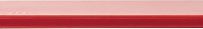 Winco Heavy-Duty Plastic Cutting Board, 15" x 20" x 1/2", Red Medium