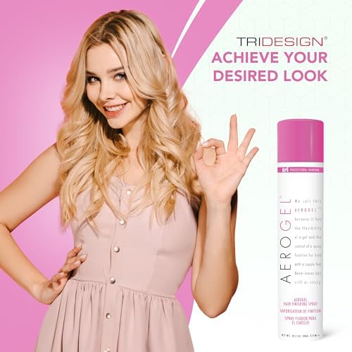 TRIDESIGN Aerogel Strong Hold Volumizing Hair Spray - 10.5 oz, 1 Pack