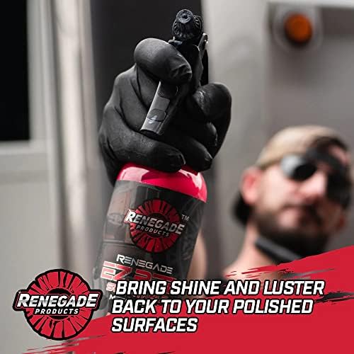 Renegade EZ Red Sprayable Metal Polish, Aluminum & Stainless Steel, 24 oz