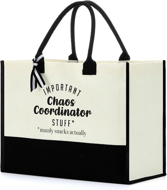 FORBIDDEN PAPER Gifts Tote Bag Important Stuff Tote Gift Gifts Birthday for Shopping Bag Grocery Bag Utility Tote