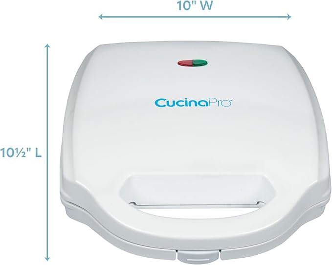 Mini Pie & Quiche Maker- Electric Baker Cooks 6 Small Quiches or Pies in Minutes- Dough Cutting Circle Easy Measurement- Better than Tin Pans- Baking Dessert Gift for Her, Summer Brunch Must Have