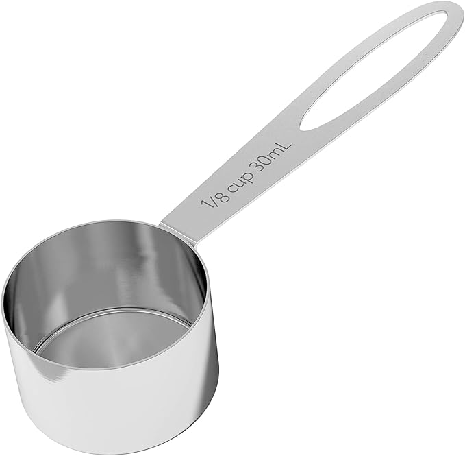Coffee Gator Coffee Canister, 11oz Airtight Stainless Steel Kitchen Food Storage Container with Date-Tracker, CO2-Release Valve and Scoop for Beans, Grounds, Sugar, Cookies Jars, Tea, Cereal - Gray