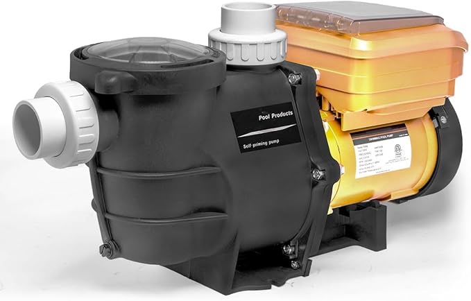 XtremepowerUS 1.5HP Variable Speed Pool Pump with LCD Timer 230V