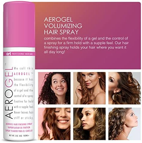 TRIDESIGN Aerogel Strong Hold Volumizing Hair Spray - 3 oz, 1 Pack