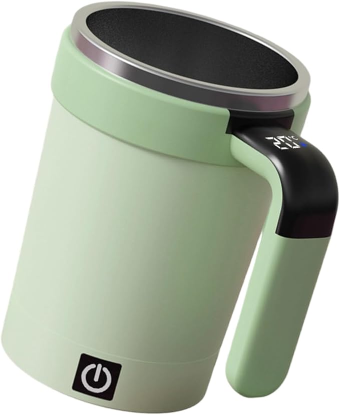 Magnetic Auto Stirring Cup Coffee Protein Shakes Electric Mixer Food Grade Stainless Steel Mixing Mug Detachable