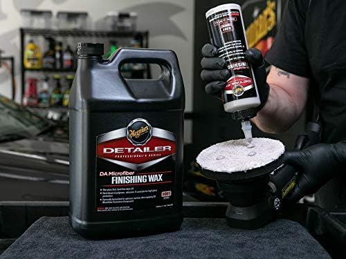 Meguiar's Pro D301 Detailer DA Microfiber Finishing Wax, 1gal