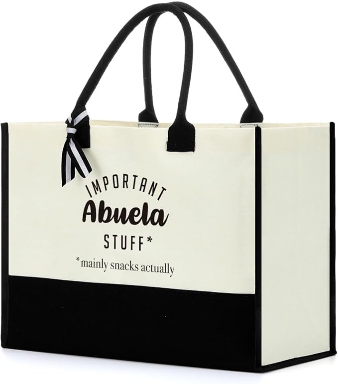 FORBIDDEN PAPER Gifts Tote Bag Important Stuff Tote Gift Gifts Birthday for Shopping Bag Grocery Bag Utility Tote