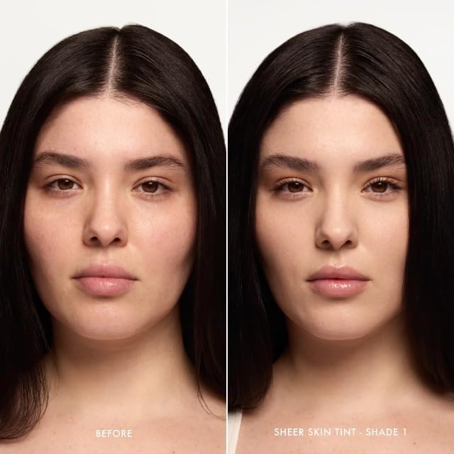 Summer Fridays Sheer Skin Tint, Lightweight Face Makeup, Shade 1 (1 Oz)