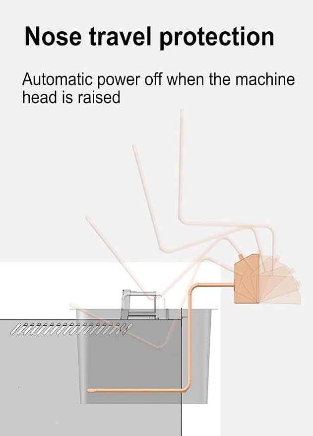 Automatic Lifting deep Fryer, Electric Commercial Counter-top Deep Fryer Tank, French Fries Frying Machine, Professional Timable deep Fryer, Intelligent Operation pa,Double 7000w