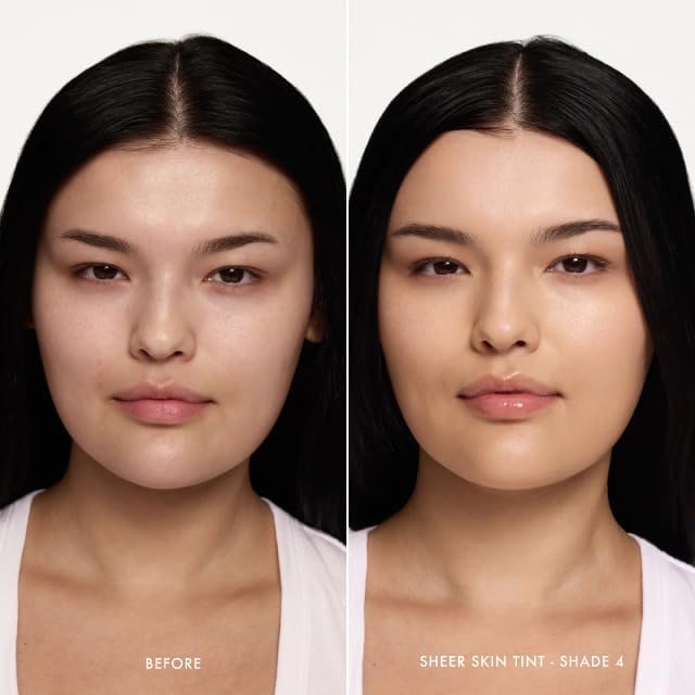 Summer Fridays Sheer Skin Tint, Lightweight Face Makeup, Shade 4 (1 Oz)