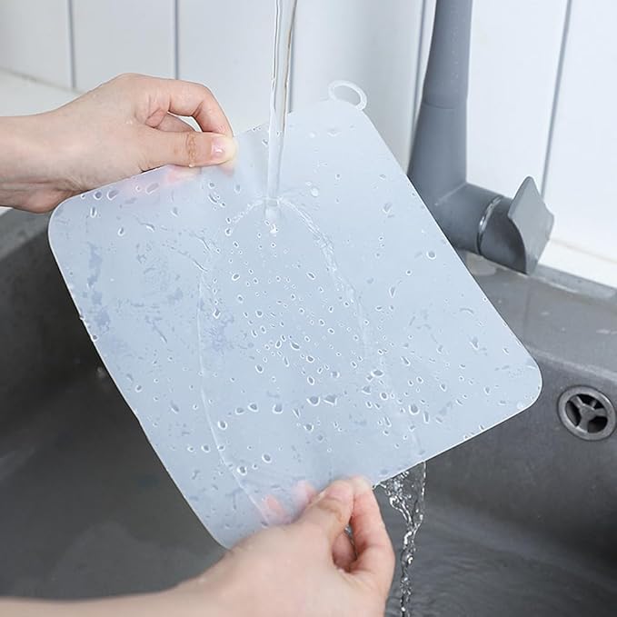 6 Pcs Silicone Tub Stopper Floor Drain Plugs Bathtub Drain Cover Anti-Odor Mat for Kitchen Bath Bathroom Toilet Kitchen and Laundry