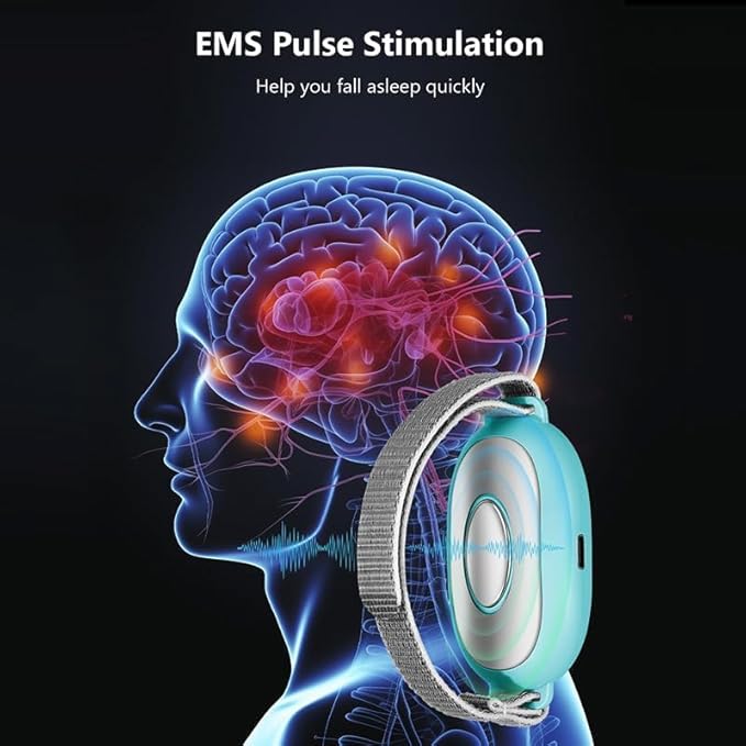 Handheld Sleep Aid Device, Anxiety Device, Relief Anxiety Help Sleep, Promotes Rest, USB Rechargeable，Microcurrent Relaxation Tool, USB Rechargeable, for Adults