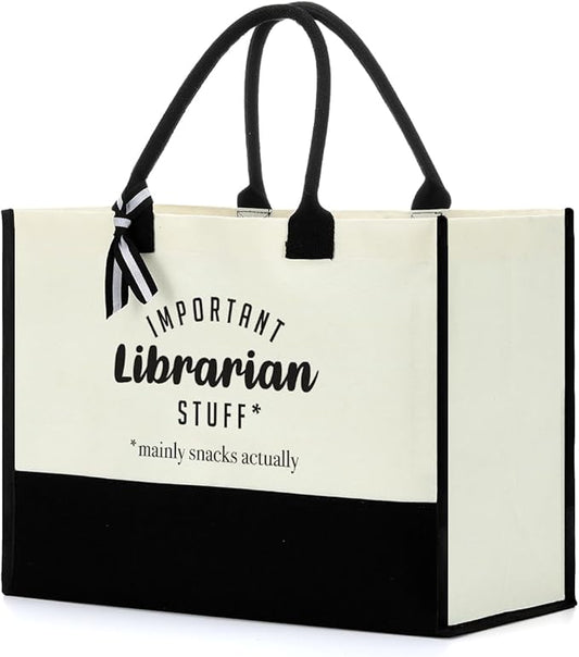 FORBIDDEN PAPER Gifts Tote Bag Important Stuff Tote Gift Gifts Birthday for Shopping Bag Grocery Bag Utility Tote