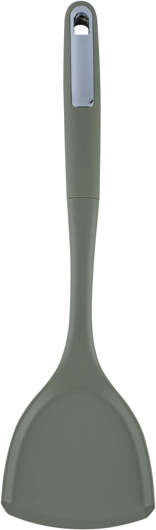 Restaurantware Silicone Utensil Set Pack of 1 Non-Slip Handle 6-Piece Kitchen Tool Set, Heat-Resistant Dishwasher-Friendly Cooking Accessories, Durable Green Cooking Utensils