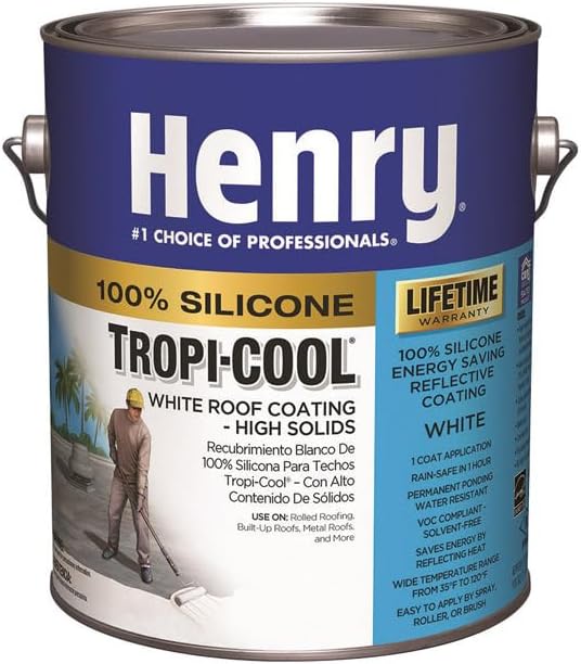 Henry Coating ROOF Silicone WHT .90G HE887HS042