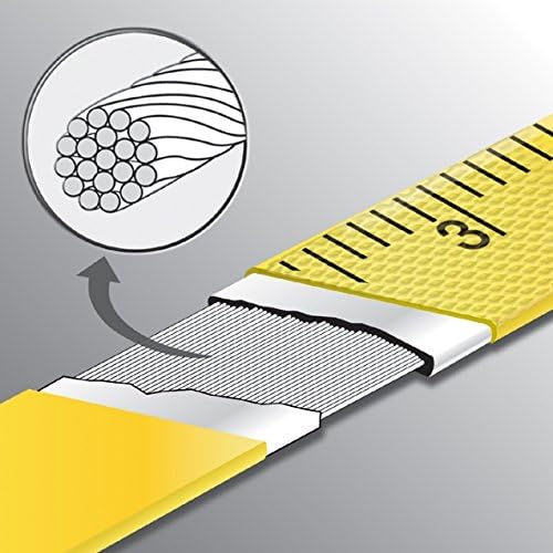 Komelon Fiberglass Tape Measure 6622, 200-Feet | Open Reel | Green | Pack of 5