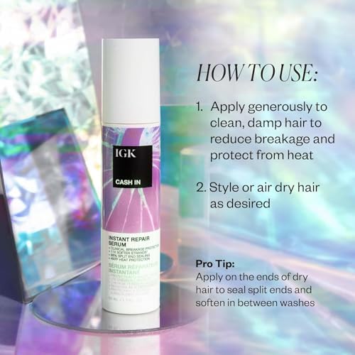 IGK Bond Building Hair Repair Kit With Dry Mask And Serum