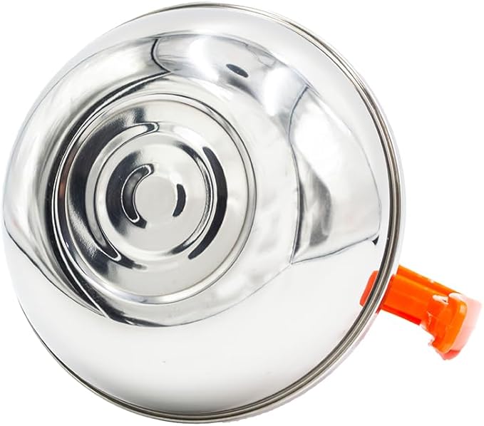 1 Pack Commercial Coffee Decanter 64oz 1.8L 12 Cup (Orange), Polycarbonate Plastic Body with Stainless Steel Bottom & Ergonomic Handle, Perfect for Serving Coffee at various commercial occasions