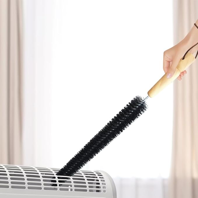2Pcs Dryer Vent Cleaner Kit, 16 inch Dryer Lint Brush, Refrigerator Long Coil Brush, Flexible Lint Remover, Household Cleaning Supplies, Removing Dust and Pet Hair