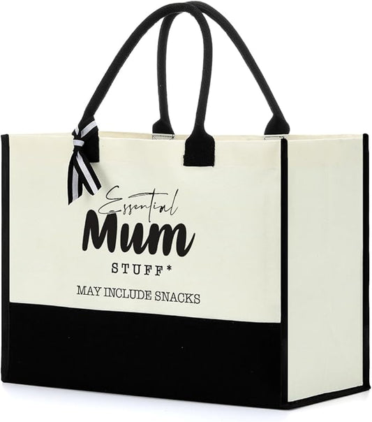 FORBIDDEN PAPER Gifts Tote Bag Important Stuff Tote Gift Gifts Birthday for Shopping Bag Grocery Bag Utility Tote