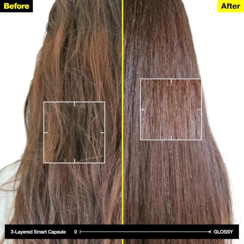 FROMLABS Korean Glass Hair Care Routine Set – Color Safe Shampoo, Deep Conditioning Protein Hair Mask, Keratin Bond Repair Powder, Leave-In Anti-Frizz Detangler Spray | for Curly, Wavy, Damaged Hair