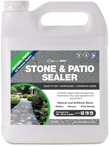 Serveon Sealants Natural Stone Sealer (Clear Natural Finish) 1 Gal