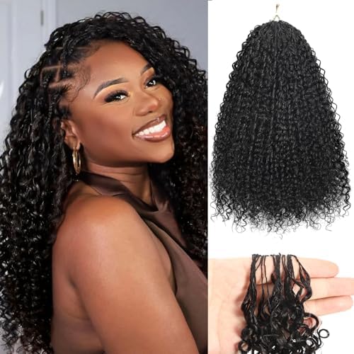 Beauty Youth Pixie Curly Miracle Knots Human Crochet Hair 110g 18 Inch