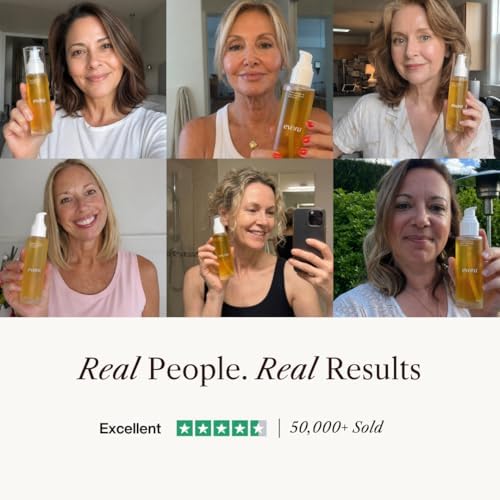 Evora Botanical Body Oil for Women – After Shower Body Oil for Dry Skin
