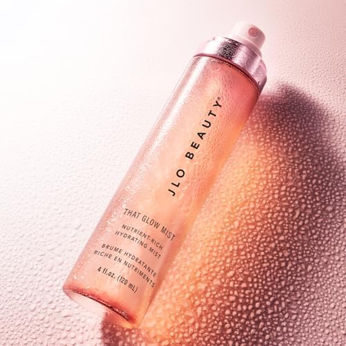 JLO BEAUTY That Glow Hydrating Face Mist & Setting Spray, Niacinamide, 4 Oz