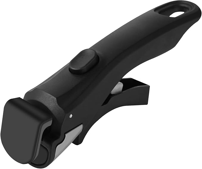 Wayona Removable Handle for Pots and Pans - Universal Detachable Pan Handle Replacement - Heat-Resistant Plastic, Stainless Steel, Silicone - Black