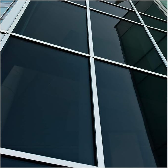 BDF NA05 Window Film Daytime Privacy and Sun Control Natural Black 5 (Very Dark) - 60in X 24ft