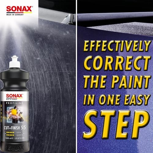 SONAX Cut & Finish Polish Compound | Removes P1500 Marks & Defects | 250ml