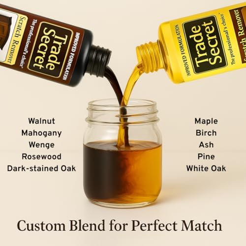 Trade Secret Wood Scratch Remover 2 Pack, Light and Dark, 8 oz, 2 Count
