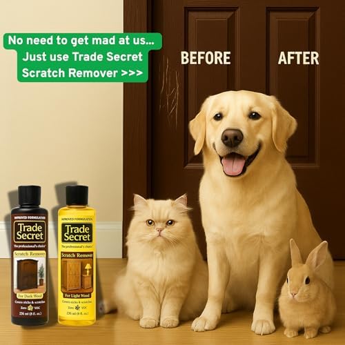 Trade Secret Wood Scratch Remover 2 Pack, Light and Dark, 8 oz, 2 Count
